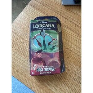 Disney Lorcana “The First Chapter” Starter Deck – New & Sealed - Emerald & Ruby